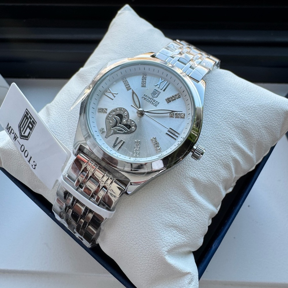 Montres Prestige X Invicta Women's Watch 33mm Open Heart Crystal (MPW-0013) New!